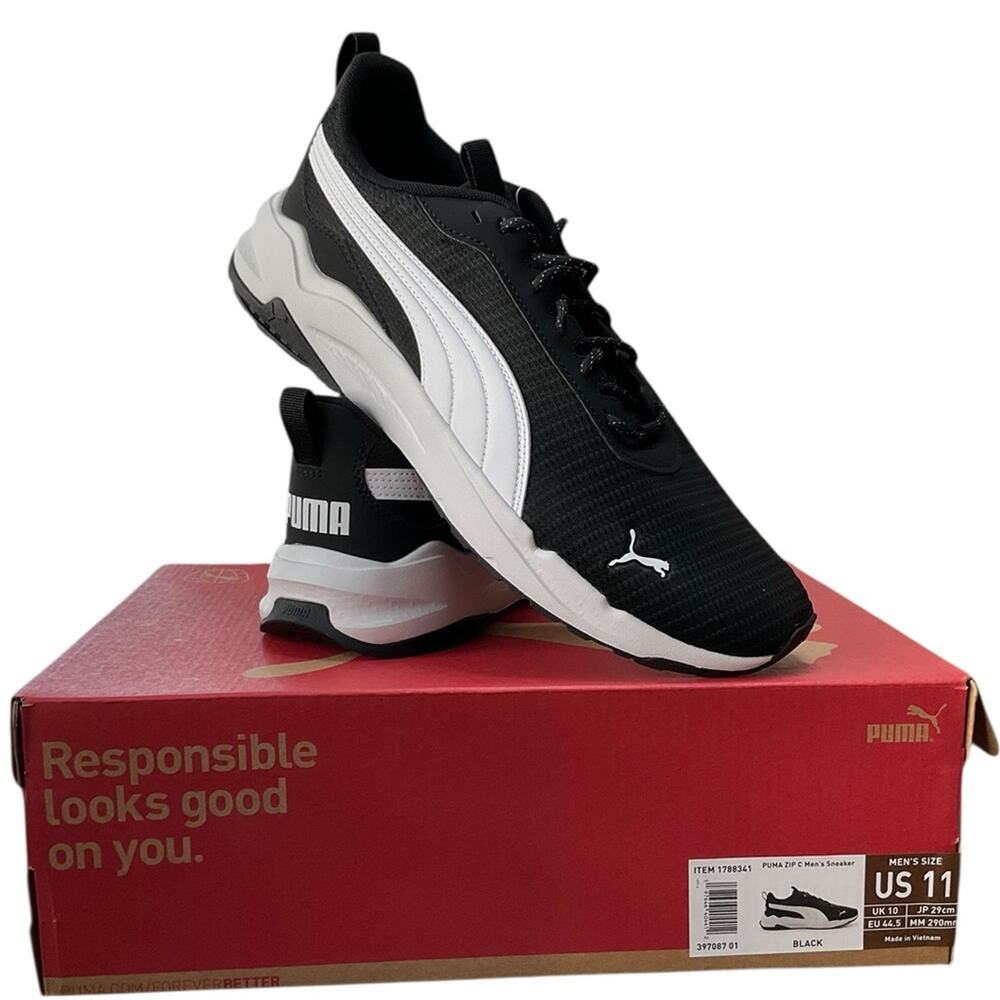 Puma Men’s Sneakers Black Size 11 NEW NIB